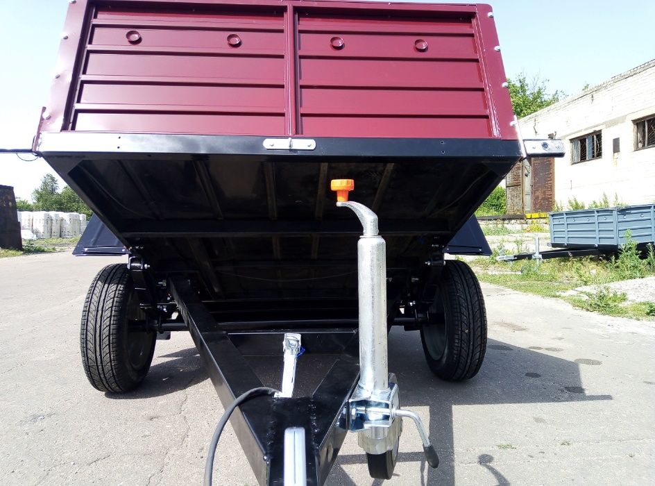 Легковий Причіп Посилений від Заводу 2.2 м. Одноосний прицеп для авто