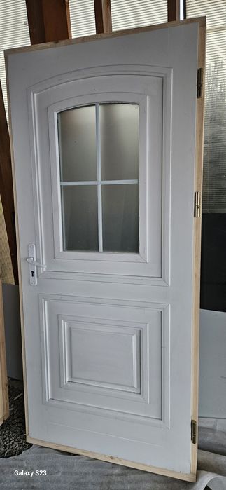 Drzwi zewnętrzne wejściowe z demontażu