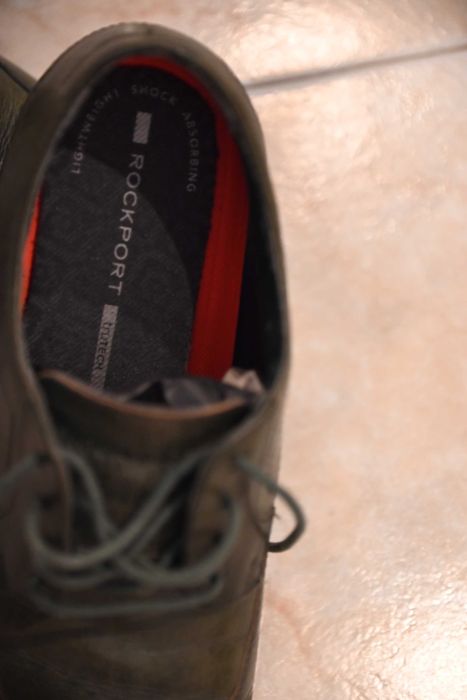 Rockport sapatos verdes Novos, usados uma única vez num casamento