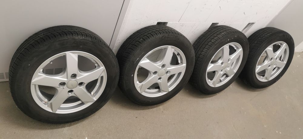 4x alufelgi RIAL 15 cali z oponami, Meriva, Astra, Corsa, 4x100
