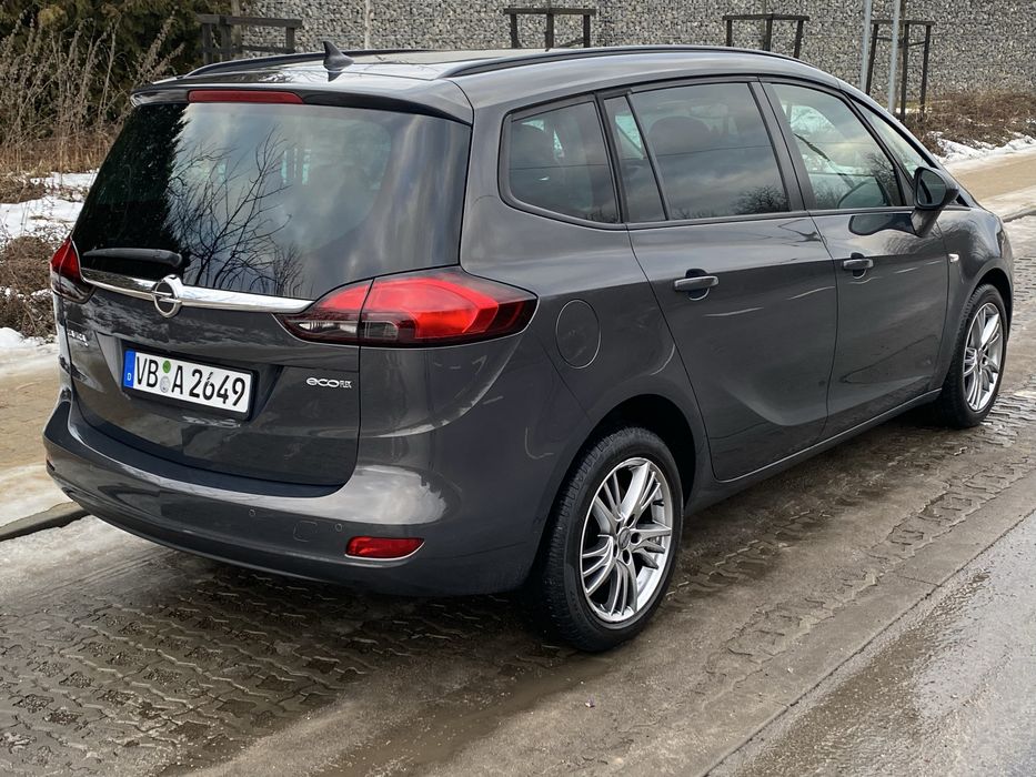 Opel Zafira 2013r 1.4t 140km benzyna+lpg gaz sekwencja z Niemiec