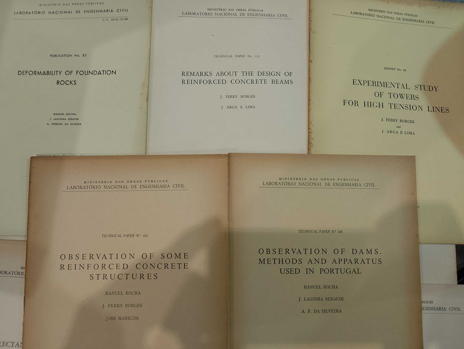 Laboratório Nacional de Engenharia Civil 14 Publicações 1956/62