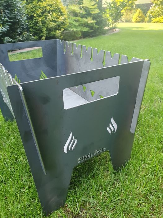 Grill Mangal składany - palenisko - stal 3 mm - na 7 szampurów