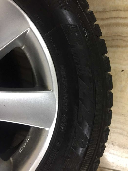 R16 215\65 Шини Bridgestone Blizzak + диски Borbet