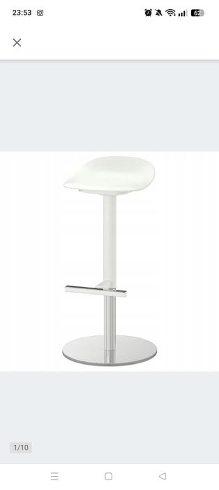 Dwa hokery regulowana IKEA JUNGE