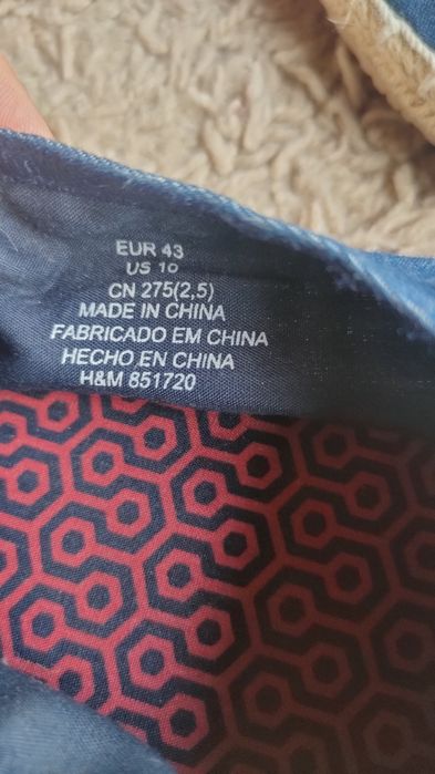 Эспадрильи мужские джинсовые 43
Эспадрильи мужские 
Эспадрильи мужские