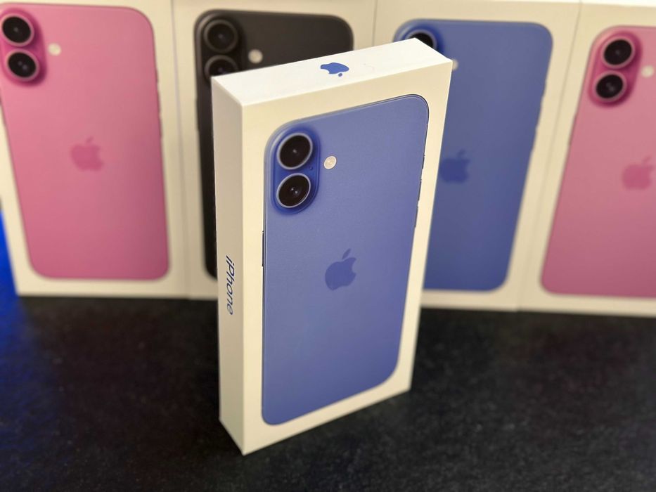 Smartfon iPhone 16 Plus 5G 128GB 6.7" Black /Ultramarine RATY