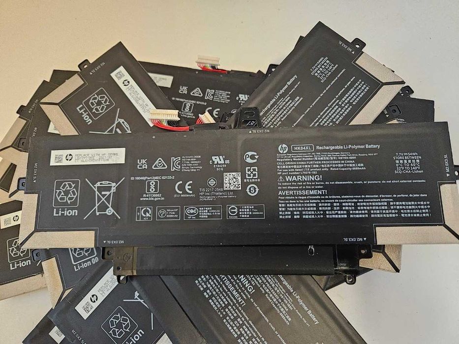 Батарея АКБ HP EliteBook X360 1030 1040 G7 G8 HK04XL 7.7V 54Wh
