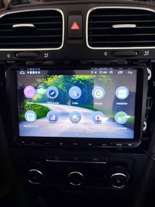 МАГНІТОЛА 9 дюймів для VW пасат b6 b7 passat caddy t5 Tiguan Touran Go