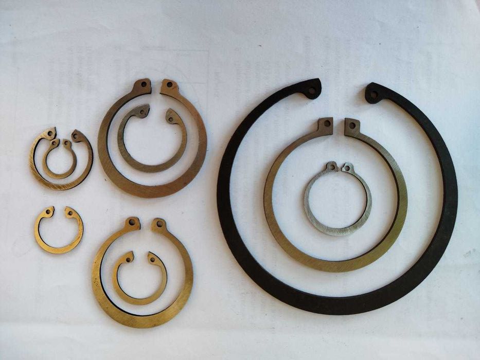 Стопорные кольца, внутренние, наружные