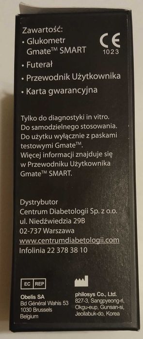 NOWY Gmate SMART glukometr
