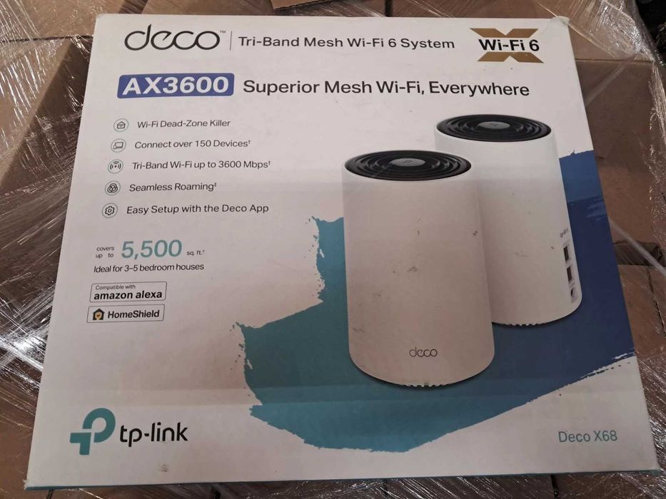 MESH система TP-LINK Deco X68 (2-pack)