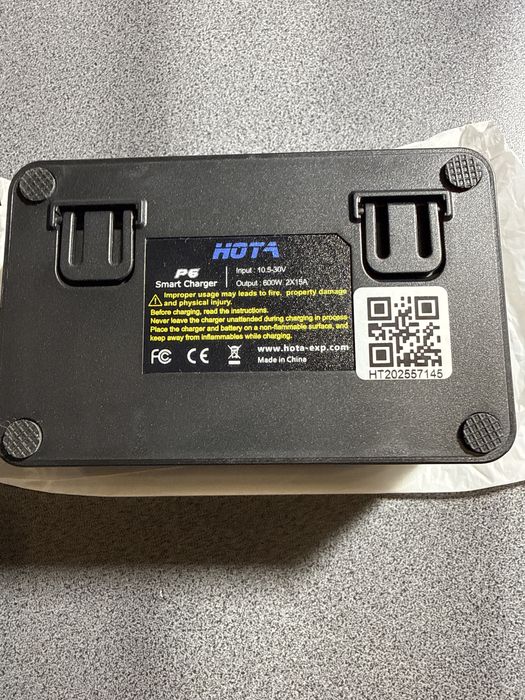 Ładowarka dwukanałowa Hota P6 600W [1277]