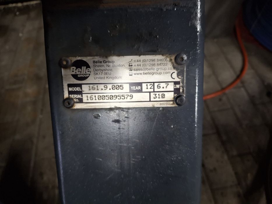 Zageszczarka belle 310kg