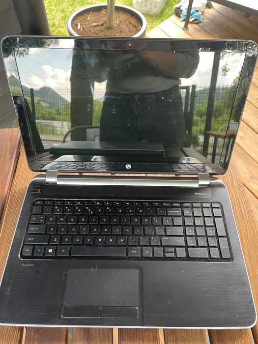 Laptop hp po serwisie