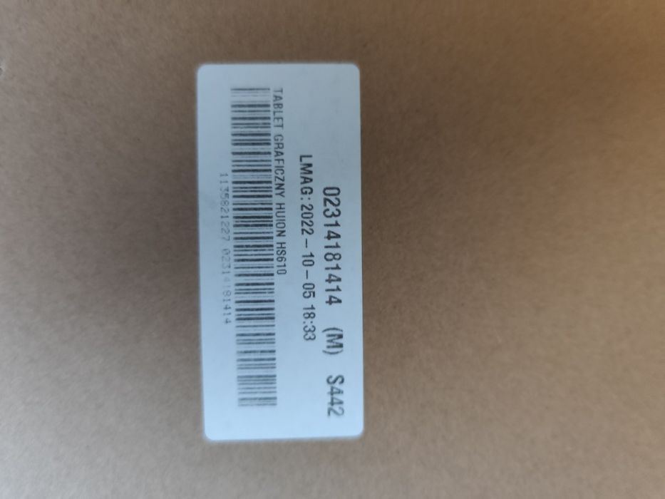 Tablet graficzny HUION HS610