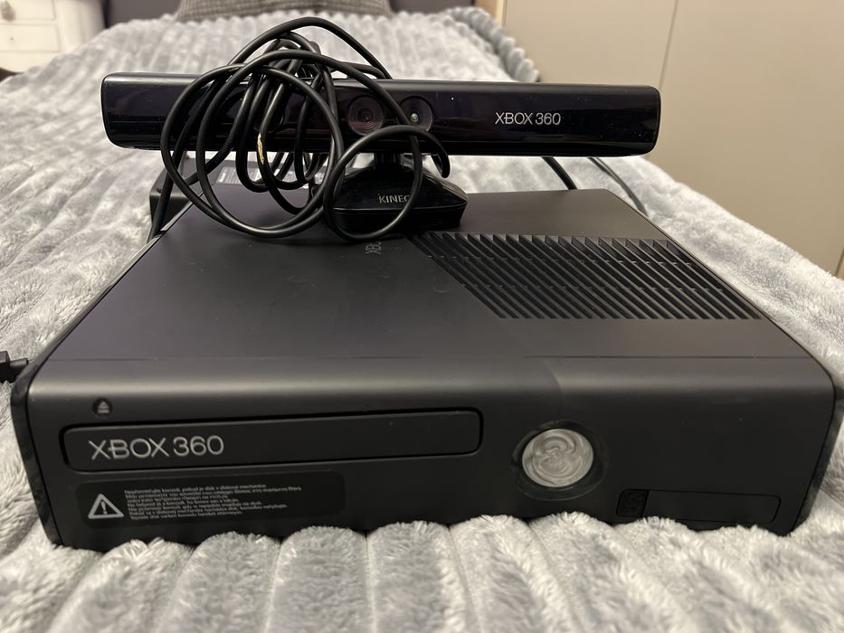 xbox 360 używany + kinect + pad