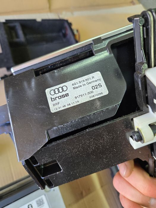 Nawigacja mib 2 wyswietlacz usb aux panel komplet audi a6 c7 lift