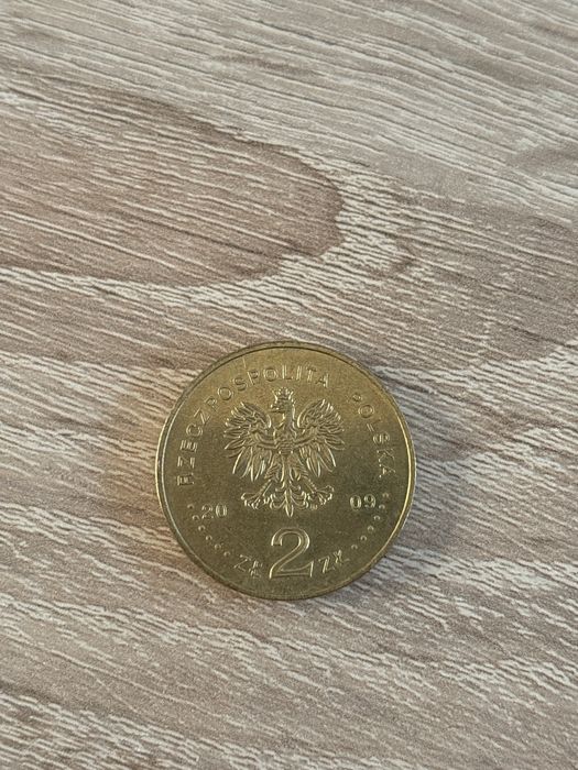 Moneta 2 złotowa na 65 lecie Powstania Warszawskiego