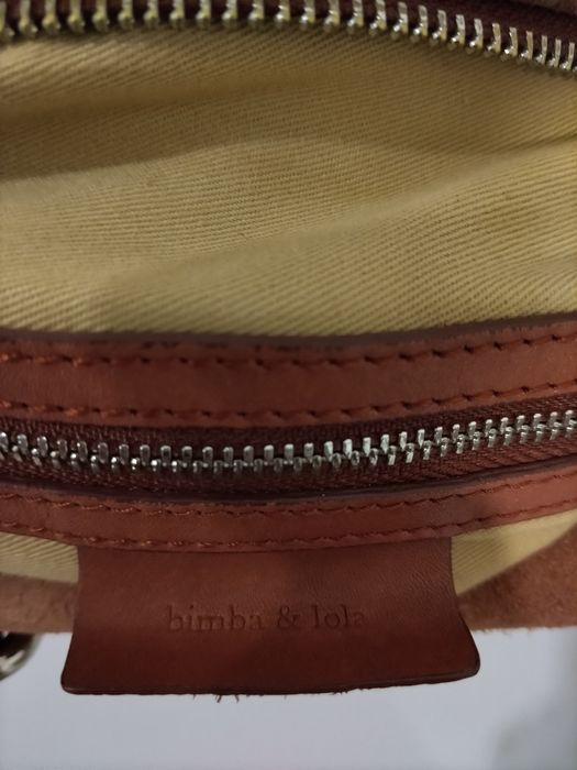 Bolsa Tiracolo Bimba&Lola original em camurça