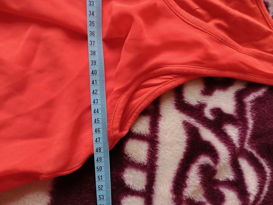 bluzka damska pomarańczowa na ramiączkach Cubus