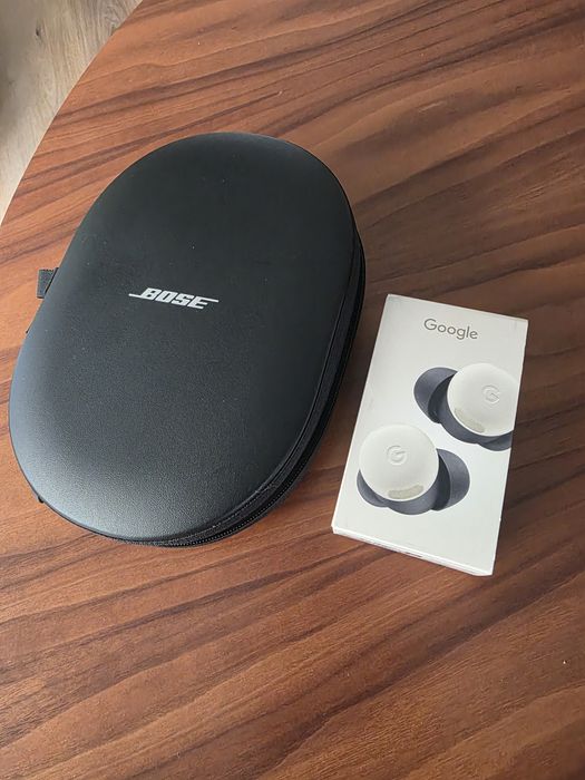 Bose QuietComfort Ultra e Google Pixel Buds 2 Pro. Fatura, garantia
