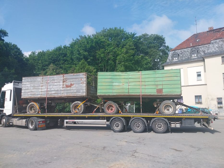 Przyczepa wywrotka HL 8011 6011 HW Conov IFA 6011 Autosan PTS Brandys Lomma Kroger Wielton Pronar