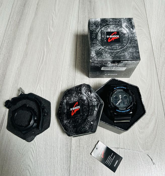 Casio G-SHOCK GA-100-1A1ER – stan idealny + zapasowy pasek