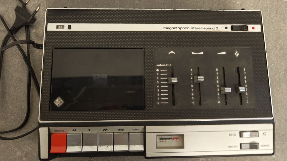 Leitor Gravador Cassetes Telefunken V