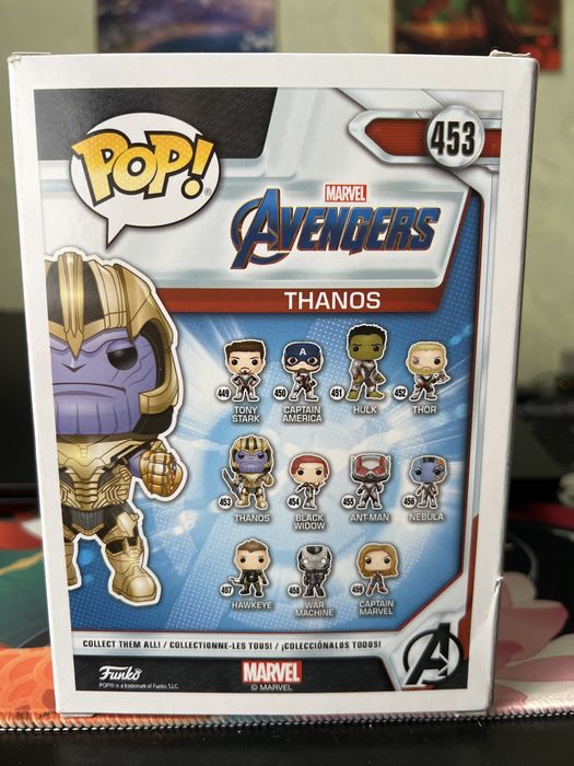 Funko pop Thanos, MARVEL, Avengers, original