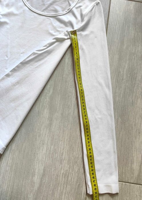 Klasyczna biała bluzka longsleeve Gatta M basic