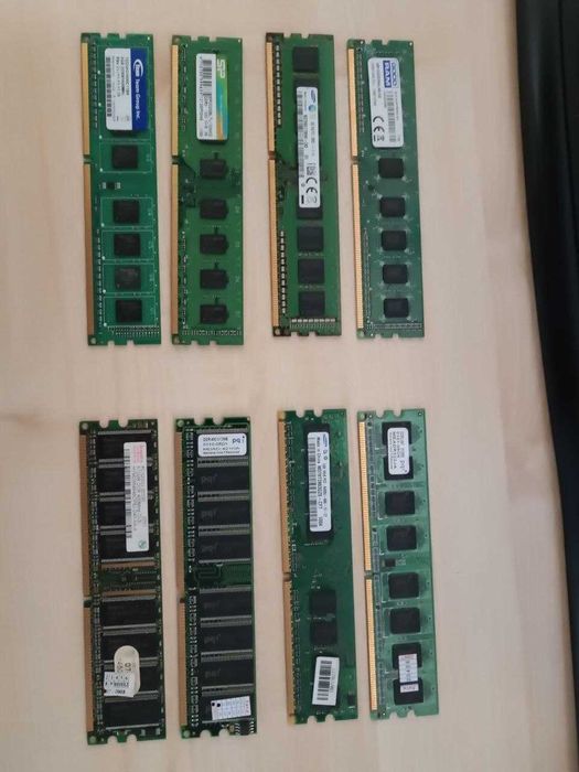 Оперативная память DDR-1 (2*512), DDR-2(1*512\1*1), DDR-3(3*4\1*2)