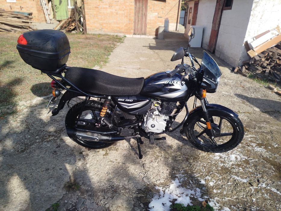 Мотоцикл bajaj boxer bm 150 ug (5 передач)