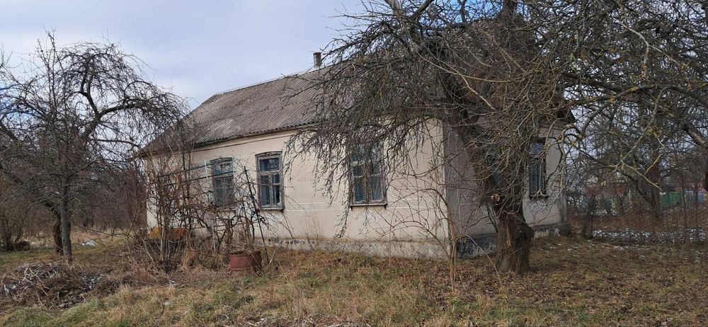 Продам будинок з великою земельною ділянкою та садком.