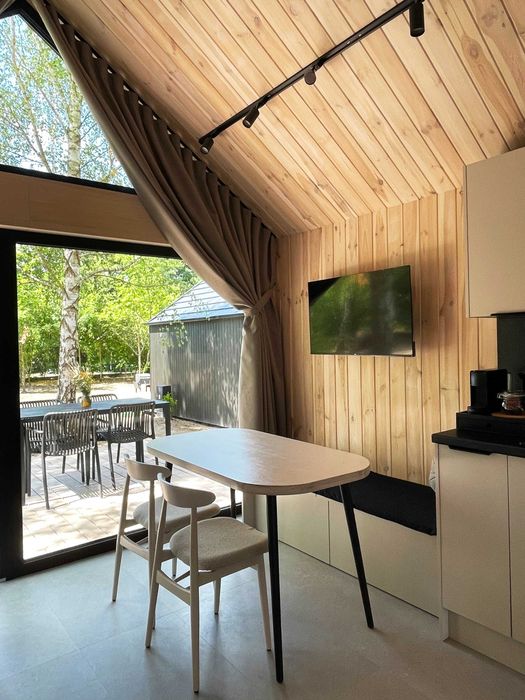 Nowe domki Sława do wynajęcia nad jeziorem Bay Zatoka Radzyń