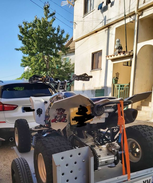 Moto 4 Suzuki ltz400 + reboque
