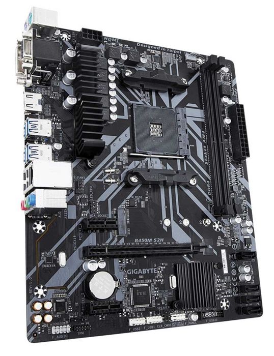Płyta główna Gigabyte B450M S2H RYZEN, AM4