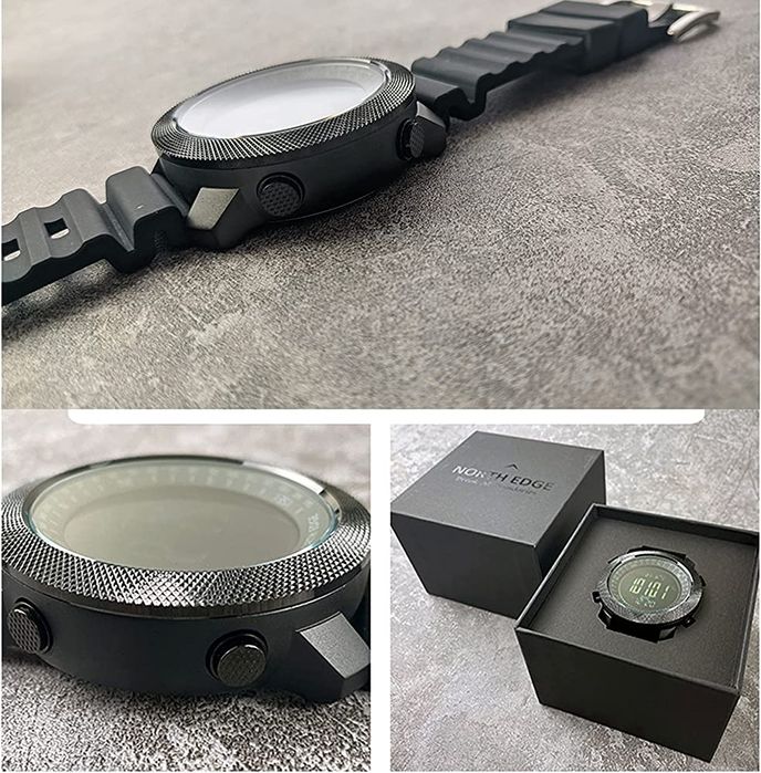 Тактические часы NORTH EDGE Apache 3 с компасом: 1 500 грн. - Наручные ...