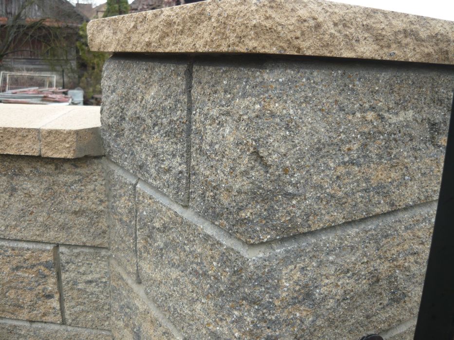 Łuparka do betonu (do ogrodzeń łupanych, wibroprasa, formy)