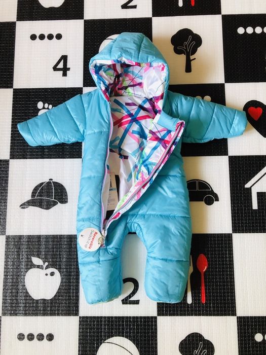 NOWY Kombinezon puchowy zimowy SPYDER na 6 miesięcy