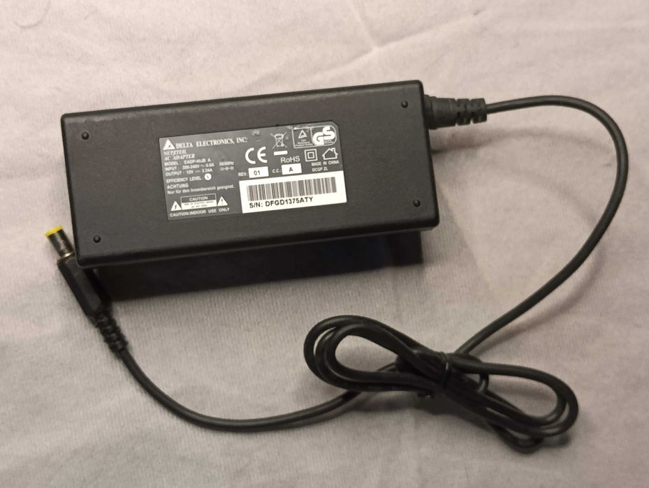 Блок живлення до монитора LG Samsung 12V 3.33A (6.5×4.4mm)