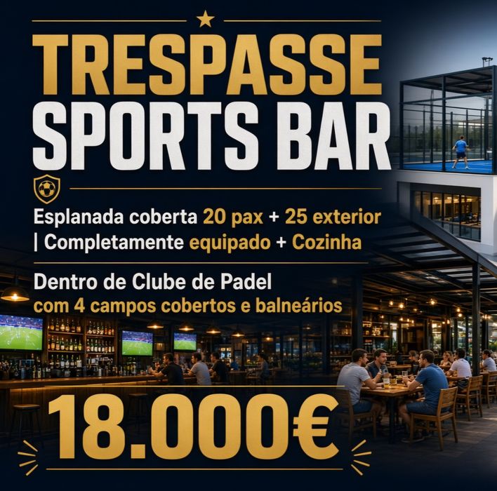 Trespasse - Bar Clube de Padel