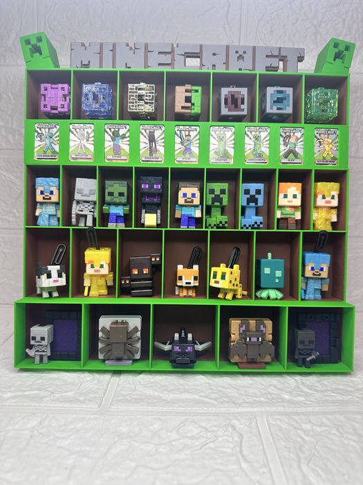 Для фігурок Minecraft майнкрафт стелаж поличка
