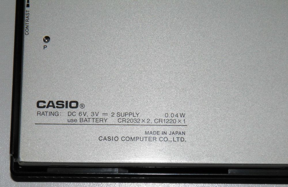 Кишеньковий комп'ютер Casio FX-850P