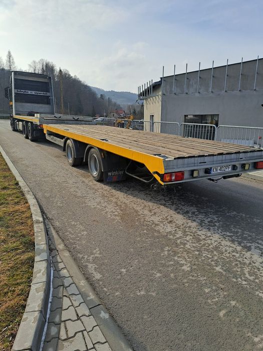 Przyczepa niskopodwoziowa KRONE