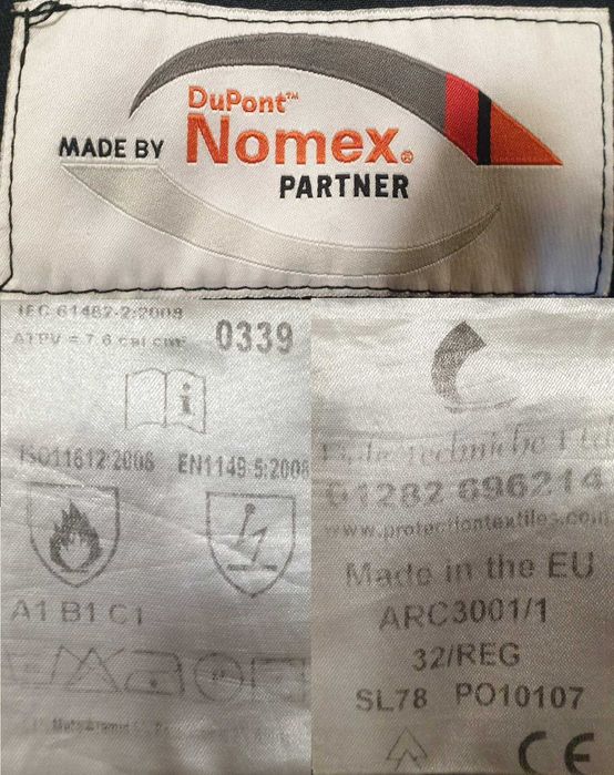 Рабочие штаны Nomex ( Огнестойкие ) Пояс - 78 см