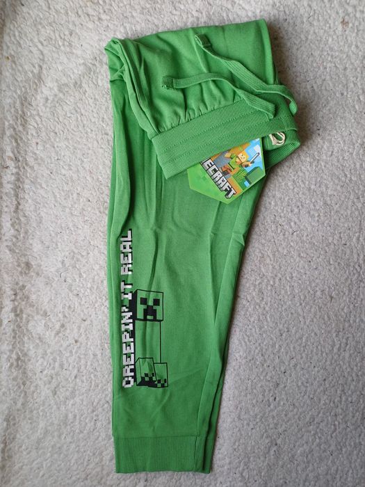 Bluza Minecraft lub spodnie  122/128 , 134/140