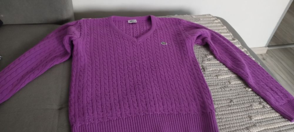 Sweter Lacoste damski