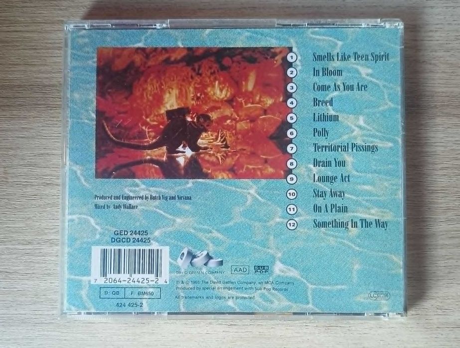 Nirvana Nevermind CD