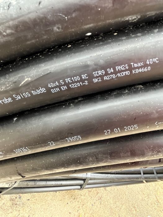 Tubo novo 250 metros